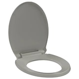 thumbnail of vidaXL Toilettensitz mit Absenkautomatik Quick-Release Grau Oval