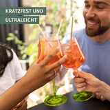 thumbnail of Milano Rotweinglas green line 2er Set aus Polycarbonat 580 ml bruchfest BPA-frei leicht ideal für Wein Aperol