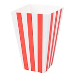 thumbnail of Garcia de Pou 600 Unità - Recipiente Pop-Corn 'Thepack Stripes' 3 L 230 G/M2 9X14X23 Cm Bianco Cartone Ondulato A Nano-Micro
