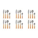 thumbnail of Excelsa Besteckset 24 Stück Fashion Stahl 19x2x2,5 cm Orange