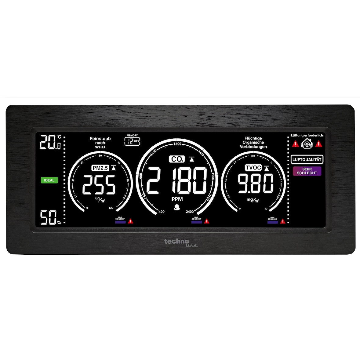 technoline WL 1035 Luftgüte-Monitor