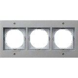 thumbnail of Gira Abdeckrahmen 3f.alu 021365