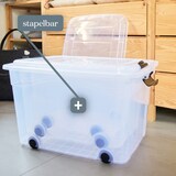 thumbnail of Aufbewahrungsbox Anzio 20 l 3er Set mit Rollen