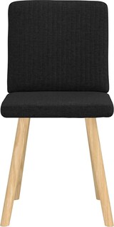 thumbnail of vidaXL Esszimmerstühle 2 Stk. Schwarz Stoff