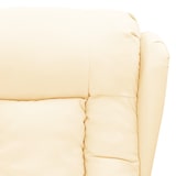 thumbnail of vidaXL Massagesessel Creme Kunstleder