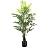 thumbnail of King Home Plante de palmier areca en polyéthylène 33 feuilles vertes