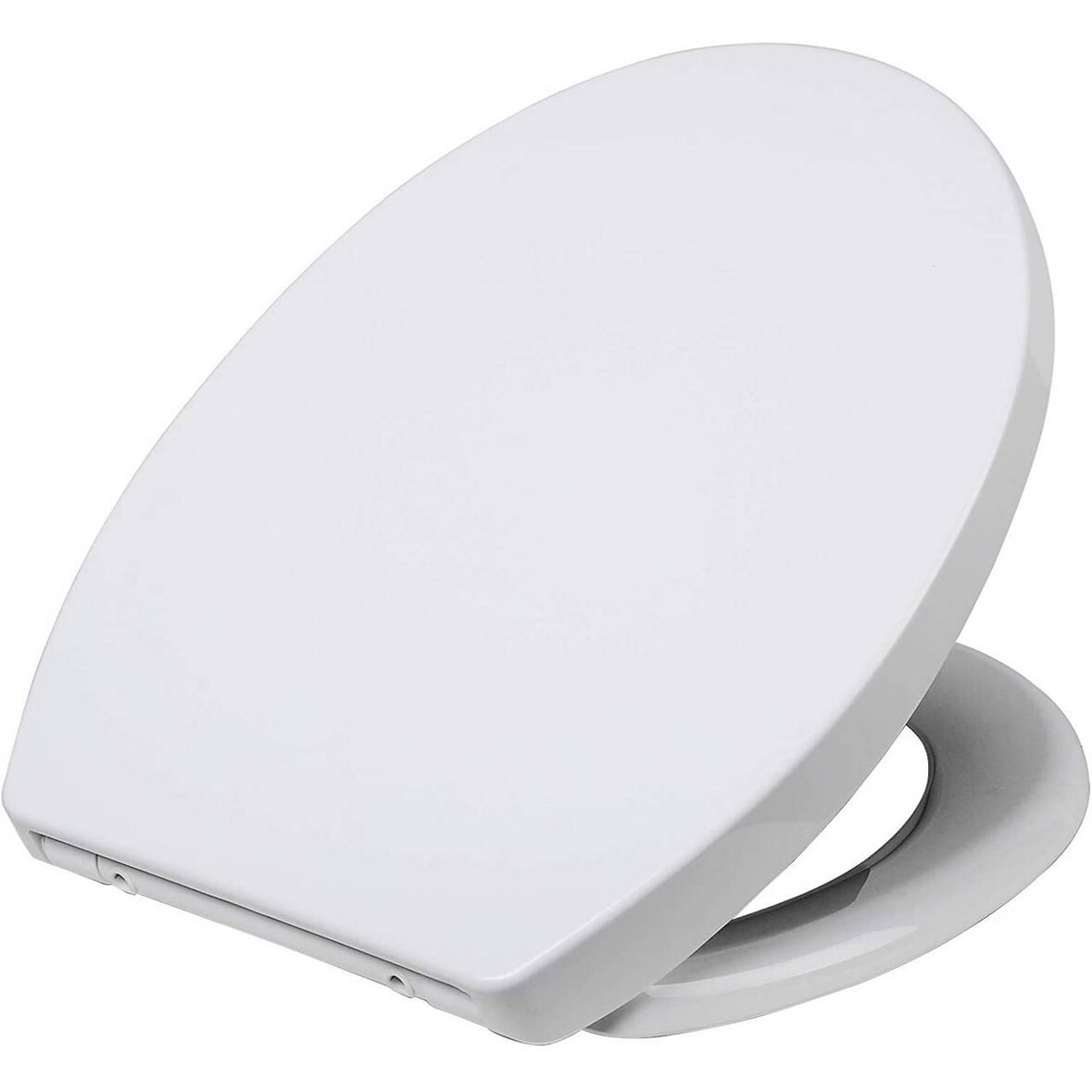 Helloshop26 - Abattants WC siège de toilette haut de gamme avec abaissement automatique plastique fast fix soft close 19_0000718