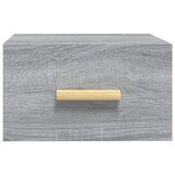 thumbnail of vidaXL Wand-Nachttisch Grau Sonoma 35x35x20 cm