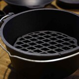 thumbnail of SANTOS BBQ Stapelrost aus Gusseisen Ø 26 cm