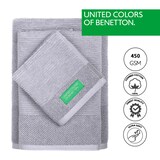 thumbnail of Benetton Conjunto de toalhas de banho 3Pcs (30X50+50X90+70X140Cm) 450 Gsm 100% Algodão Grey House Benetton