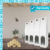 thumbnail of 20 Mini Glasflaschen 40 ml mit Weißen Boxen, Ideal für Hochzeit, Whisky, Rum, Soßen, Stilvolle Gastgeschenke