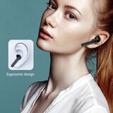 thumbnail of Ecouteurs Bluetooth Sans Fil Sport Avec Boitier De Charge Autonomie 5H Noir YONIS