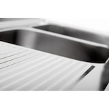 thumbnail of 1 x Bartscher Evier 700, L 1800, 2 égouttoirs RE