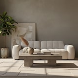 thumbnail of Teppich Schlafzimmer Skandinavisch Elegant Waschbar Wohnzimmer Esszimmer Pflegeleicht Creme 80x150 cm OEKO-TEX – LAVAREDO von Kadima Design
