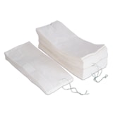 thumbnail of Nette 1000 Faltenbeutel weiß unbedruckt Brötchentüten 20+8x41cm