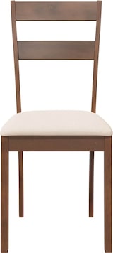 thumbnail of vidaXL Esszimmerstühle mit Kissen 2 Stk. Braun Massivholz Gummibaum