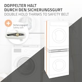 thumbnail of ML-Design Zwischenbaurahmen Weiß 60,5x54,5 cm | Wäscheleine, Stahl, Handtuchhalter, Zwischenrahmen