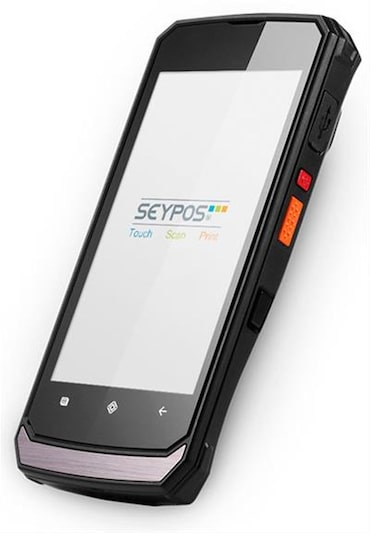 SEYPOSZ40+ACC :PDA hosteleria seypos z40 preto 1yw 2gb 16gb 4g lte 5' + base de carregamento+cristal+caixa