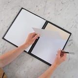 thumbnail of Protège-document Ambassador A4 20 pochettes noir, RI98024