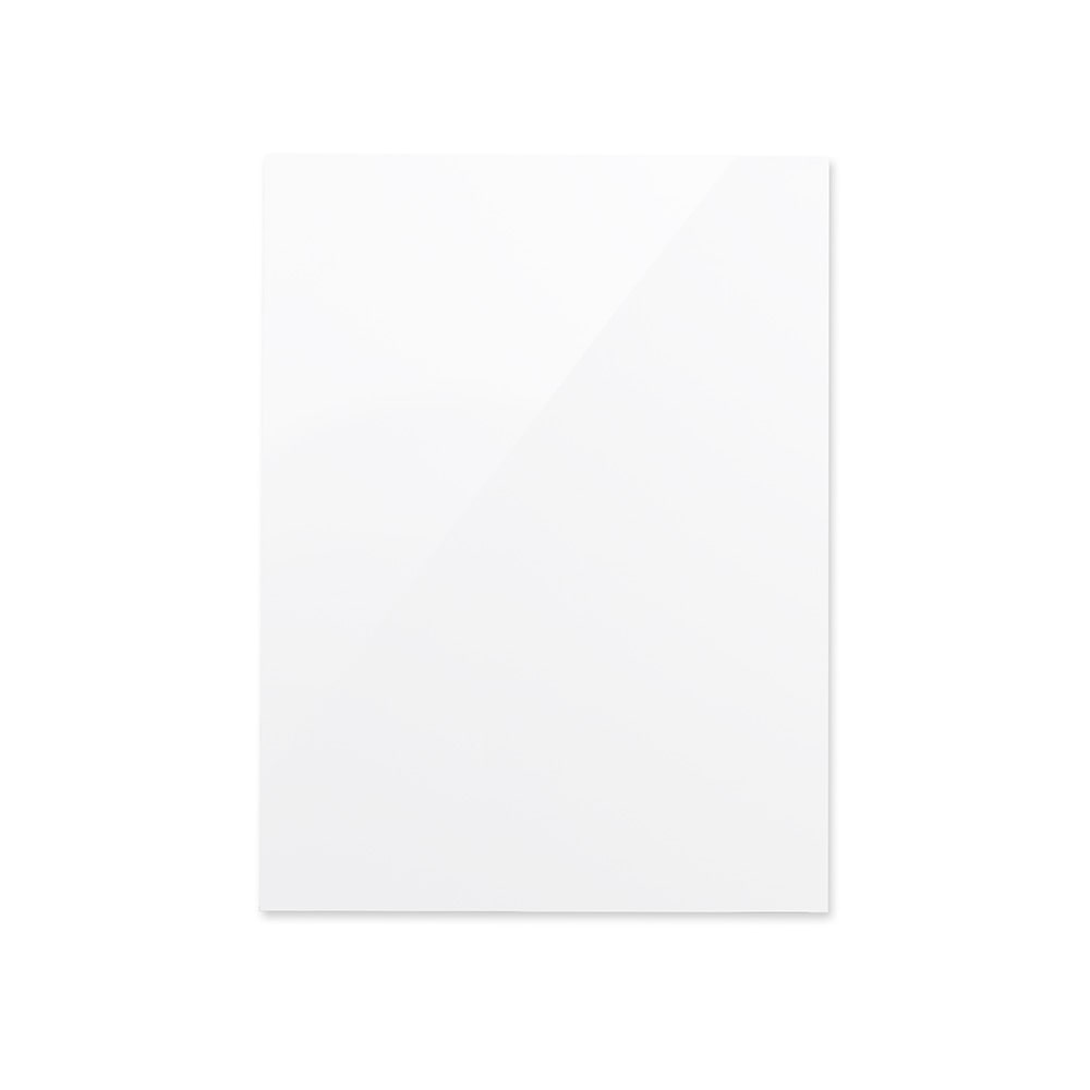 Pizarra de cristal magnética color blanco PURO. Medida 150x120cm (1500x1200mm)