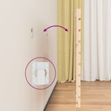 thumbnail of Décoshop26 - Tête de lit accessoire couchage chambre à coucher meuble murale style palette 96 x 3 x 63 cm bois massif de pin TDL0202741