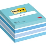 thumbnail of Bloc de Notes Post-it®, assorti de bleus, 76 x 76 mm, 450 feuilles/bloc (2028-B)