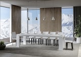 thumbnail of Ausziehbarer Tisch 90x160/264 cm Roxell Premium White Ash