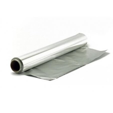 Rollo de papel aluminio profesional Cuatrogasa 130m
