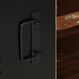 thumbnail of Helloshop26 - Meuble TV design industriel avec grand rangement 80 x 30 x 40 cm en bois de récupération noir 02_0057629