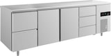 thumbnail of Gastro Kühltisch 2 Türen 5 Schubladen Umluftkühlung 632l 2330x700x850mm -2/+8°C