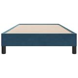 thumbnail of vidaXL Boxspringbett ohne Matratze Dunkelblau 90x210 cm Samt