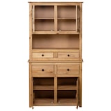 thumbnail of vidaXL Highboard 93×40,5×180 cm massief grenen Panama serie