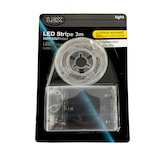 thumbnail of 90 LED Lichtband / LED Stripe warmweiß 3m selbstklebend transparent