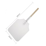 thumbnail of Vogue aluminium pizzaschep met houten handvat 30 x 40 cm