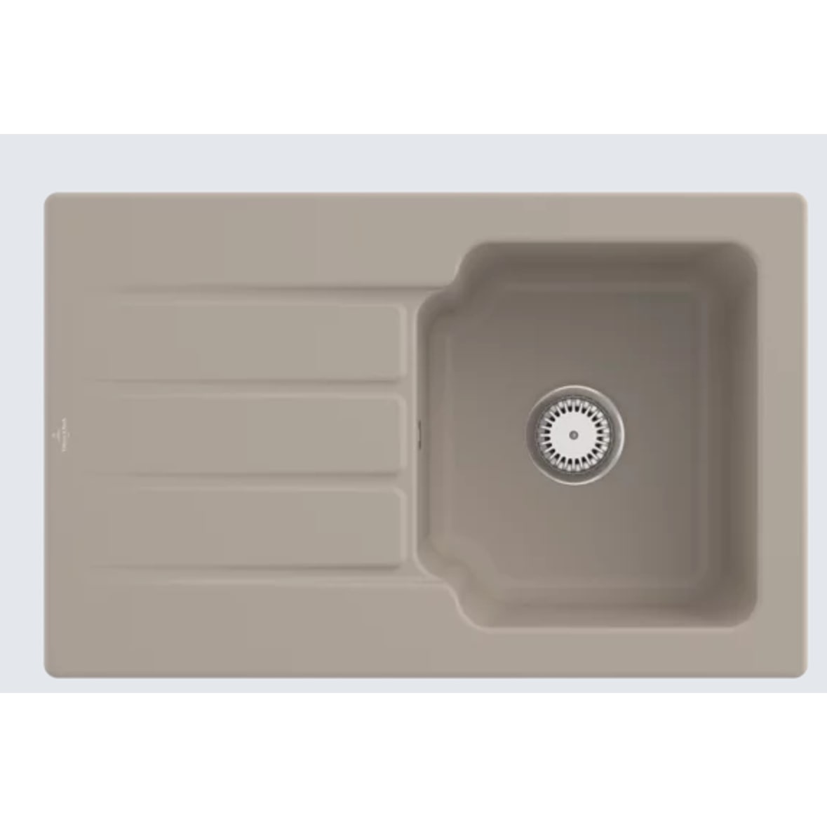 Villeroy&Boch Spülbecken, Küchenspüle Architectura 45 Almond 800x510mm, Unterschrankbreite 45cm