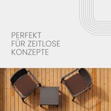 thumbnail of Stuhlkissen Canvas Schoko 38x38x2cm ( 2er Pack )