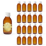 thumbnail of Espírito Rebelde – 20x Frascos Vazios em Vidro Âmbar de 100 ml com Tampa de Plástico – Frascos para Óleos Essenciais e Cosméticos