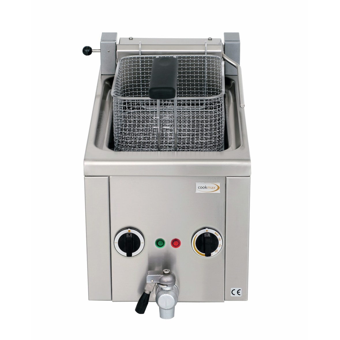 Elektro-Fritteuse 6 l mit Ablasshahn,