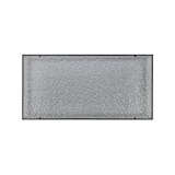 thumbnail of SalesFever Couchtisch 110 x 55 cm | rechteckig | 6 mm Glasplatte mit Strukturoptik | Metallgestell | B 110 x T 55 x H 45 cm | Schwarz