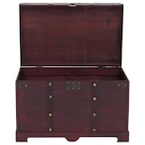 thumbnail of Houten kist Houten kist Schatkist Valce antiek look 49x77x47cm ~ hoekig