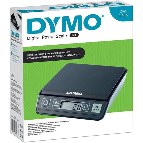 Dymo M2 Digitale Postwaage 2Kg Schwarz
