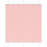 thumbnail of vidaXL Plissee Rosa 120x100 cm Stoffbreite 119,4 cm Polyester
