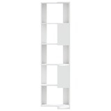 thumbnail of vidaXL Eck-Bücherregal 5 Böden Weiß 50x50x179 cm Holzwerkstoff