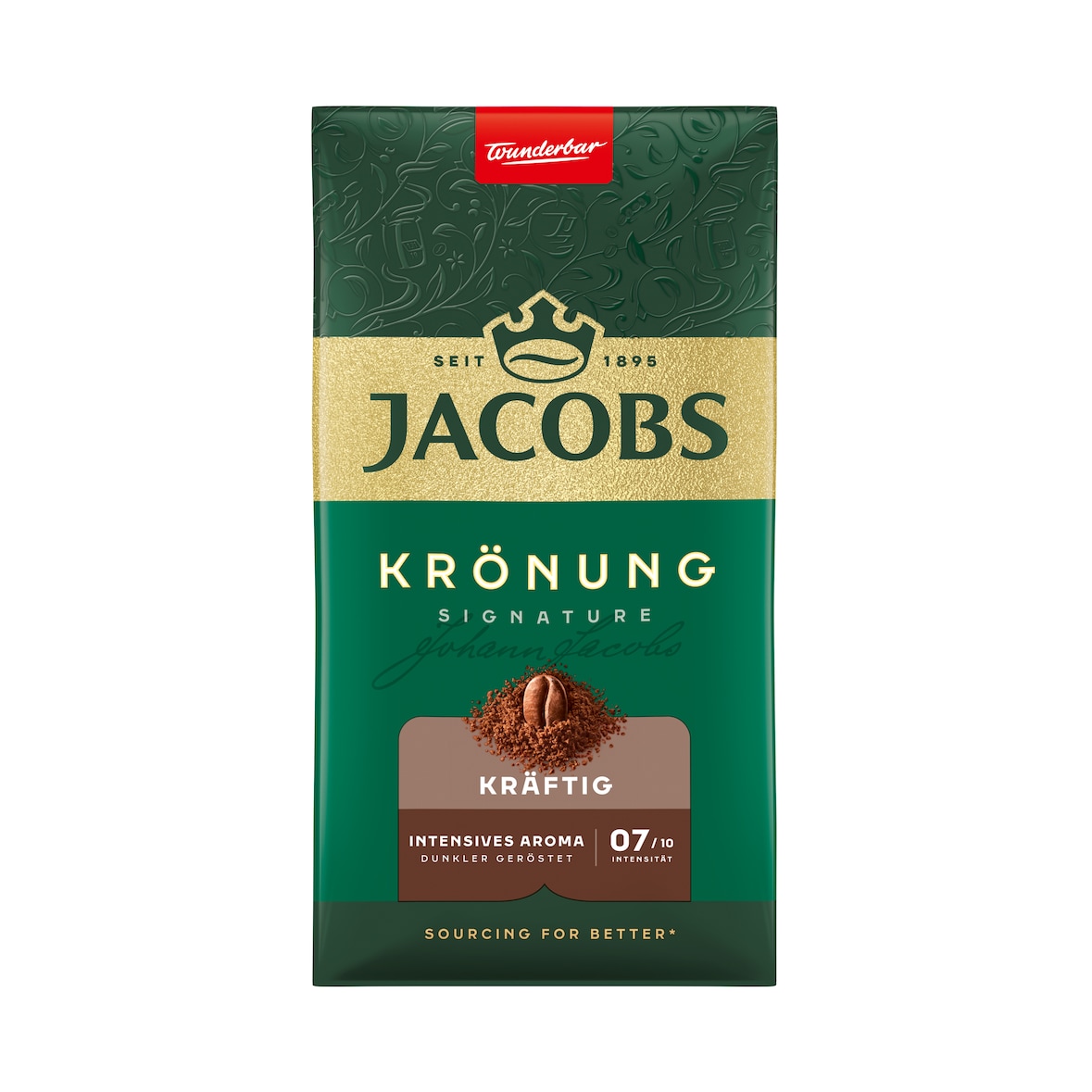 Jacobs Krönung Filterkaffee Kräftig gemahlen (500 g)