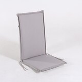 thumbnail of Cojín para sillón de jardín reclinable estándar piedra, Tamaño 109x45x4 cm, Desenfundable