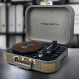 thumbnail of Platine vinyle - Muse MT-201BTG stéréo grise 33/45/78 trs - Lumière OVNI