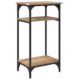 thumbnail of Table d'appoint avec étagère Chêne artisanal 40 x 30 x 75 cm Modèle Aero Vision Élite