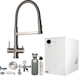 thumbnail of Tafelwassergerät BieTal BT-30U & 5-Wege Wasserhahn Brause Wasserfilter 6Kg CO2