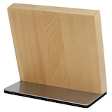 thumbnail of Bloc à couteaux aimanté rectangulaire en bois de hêtre