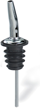 TAPPI VERSATORI PZ.6 NERO INOX T5051 LEONE - - Magazzini Rossi